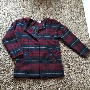Jolt brand plaid coat